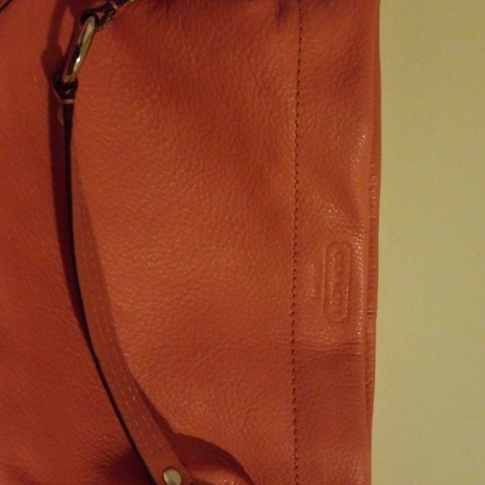 Real Coach leather purse